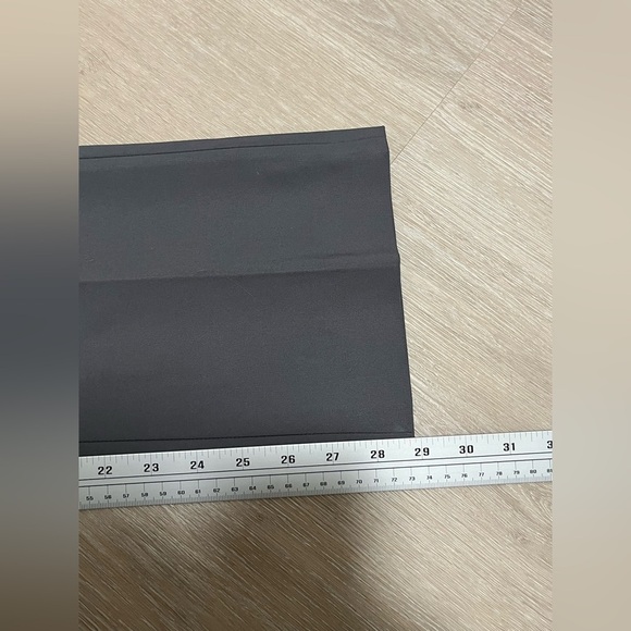 RW&Co Hepburn Grey Trousers Straight Slim Leg Pants - Picture 9 of 10